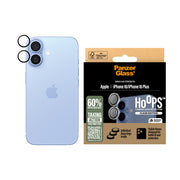 PanzerGlass Hoops Camera Lens Protector Transparent iPhone 16