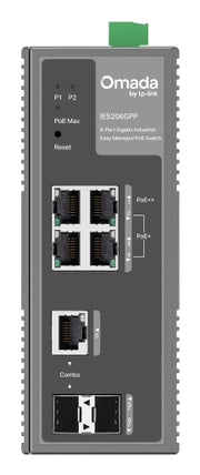 TP-Link IES206GPP nätverksswitchar hanterad Gigabit Ethernet (10/100/1000)