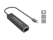 Conceptronic ABBY14B dockningsstationer för bärbara datorer Kabel USB 3.2 Gen 1 (3.1