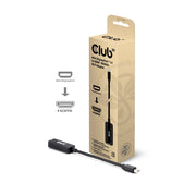 CLUB3D CAC-1188 videokabeladapter 0,09 m Mini DisplayPort HDMI Svart