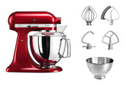 KitchenAid Artisan Stativmixer 300 W Röd