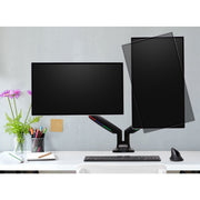 Kensington SmartFit One-Touch höjdjusterbar dubbel monitorarm