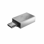 CHERRY 61710036 kabelomvandlare (hane/hona) USB-A USB-C Silver