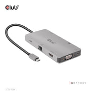 CLUB3D CSV-1594 dockningsstationer för bärbara datorer USB 3.2 Gen 1 (3.1 Gen 1)