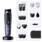 Braun 80789909 skägg/hår trimmer Mörkblå 21 Litium-Ion (Li-Ion)