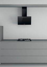 Whirlpool AKR 62F LT K Väggmonterad Svart 650 m³/h