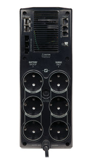 APC Back-UPS Pro strömskydd (UPS) Linjeinteraktiv 1,5 kVA 865 W 6 AC-utgångar
