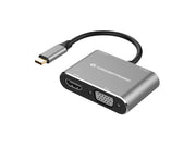 Conceptronic DONN16G dockningsstationer för bärbara datorer Kabel USB 3.2 Gen 1 (3.1