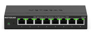 NETGEAR MS308E Ohanterad 2.5G Ethernet (100/1000/2500) Svart