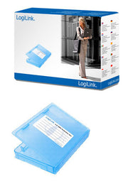 LogiLink UA0131 Fodral för lagringsenheter Blå