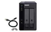 QNAP TR-002 Hölje för lagringsenheter HDD- / SSD kabinett Svart 2.5/3.5"