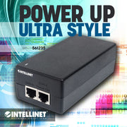 Intellinet 561235 PoE-adapters Gigabit Ethernet 48 V