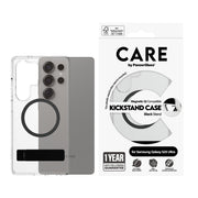 PanzerGlass CARE by Kickstand Case Transparent w. Qi Samsung Galaxy S25 Ultra