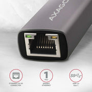 Axagon ADE-TR nätverkskort Ethernet 1000 Mbit/s