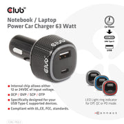 CLUB3D CAC-1922 mobilladdare
