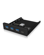 ICY BOX IB-HUB1418-i3 Svart