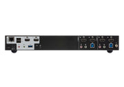 ATEN 2-portars USB 3.0 4K HDMI dubbelvisningsenhet KVMP-switch