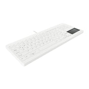 Contour Design Active Key AK-C7412 tangentbord Medical USB QWERTZ tyska Vit