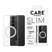 PanzerGlass CARE by SL1M Case Transparent w. Qi Samsung Galaxy S26