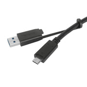 Targus ACC1133GLX USB-kablar USB 3.2 Gen 1 (3.1 Gen 1) 1 m USB C Svart