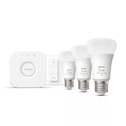 Philips Hue White och Color Ambiance Startpaket: 3 st E27 ljuskällor (1100lm) +