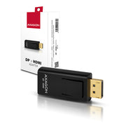 Axagon RVD-HI videokabeladapter DisplayPort HDMI Svart