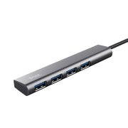Trust Halyx USB 3.2 Gen 1 (3.1 Gen 1) Type-A 5 Mbit/s Grå