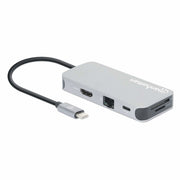 Manhattan 130615 dockningsstationer för bärbara datorer Kabel USB 3.2 Gen 1 (3.1 Gen