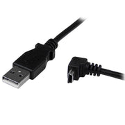 StarTech.com USBAMB2MD USB-kablar USB 2.0 2 m USB A Mini-USB B 0,48 Gbit/s Svart