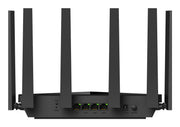 Cudy WR11000 trådlös router 2.5 Gigabit Ethernet Triband (2,4 GHz/5 GHz/6 GHz) Svart