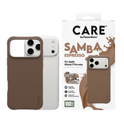 PanzerGlass CARE by Samba Case Espresso w. MagSafe iPhone 17 Pro Max