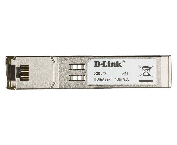 D-Link DGS-712 transceiver-moduler för nätverk Koppar 1000 Mbit/s SFP, bild 2