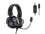 Conceptronic ATHAN02B hörlur och headset Kabel Huvudband Spela USB Type-A Svart