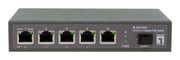 LevelOne GEP-0625 nätverksswitchar Ohanterad 2.5G Ethernet (100/1000/2500)