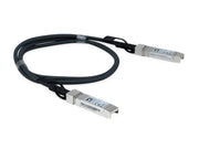 LevelOne DAC-0102 InfiniBand och fiberoptisk kabel 2 m SFP+ Svart