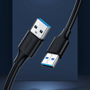 Ugreen US128 10308 USB-kablar USB 2.0 0,5 m USB A 0,48 Gbit/s Svart