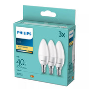 Philips Kronljus 40 W B35 E14 x3