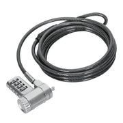 Targus ASP96RGLX kabellås Silver 2 m