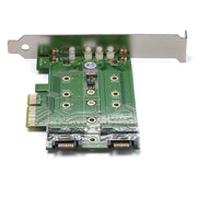 StarTech.com M.2 SSD-kortadapter (NGFF) med 3 portar
