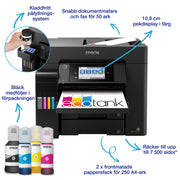Epson EcoTank ET-5855 - Bläckstråleskrivare - Duplex
