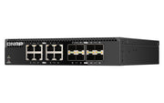 QNAP QSW-3216R-8S8T nätverksswitchar Ohanterad L2 10G Ethernet (100/1000/10000) Svart