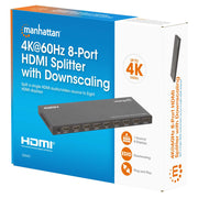 Manhattan 208451 bilddelare HDMI 8x HDMI