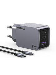 Ugreen 25871 mobilladdare Universal Grå AC Snabb laddning inomhus