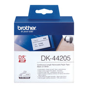 Brother DK-44205 etikett-tejp Svart på vitt