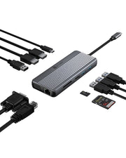 ICY BOX IB-DK4062-CPD Kabel USB 3.2 Gen 1 (3.1 Gen 1) Type-C Antracit