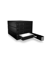ICY BOX IB-564SAS-12G hårddiskar Svart