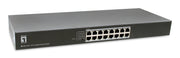 LevelOne GEU-1632 Ohanterad Gigabit Ethernet (10/100/1000) 1U Grå
