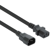 Manhattan 352680 strömkablar Svart 5 m C13 coupler C14 coupler