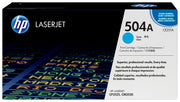HP 504A cyan LaserJet-tonerkassett