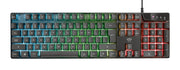 Trust GXT 835 Azor tangentbord Spela USB QWERTY Engelsk Svart